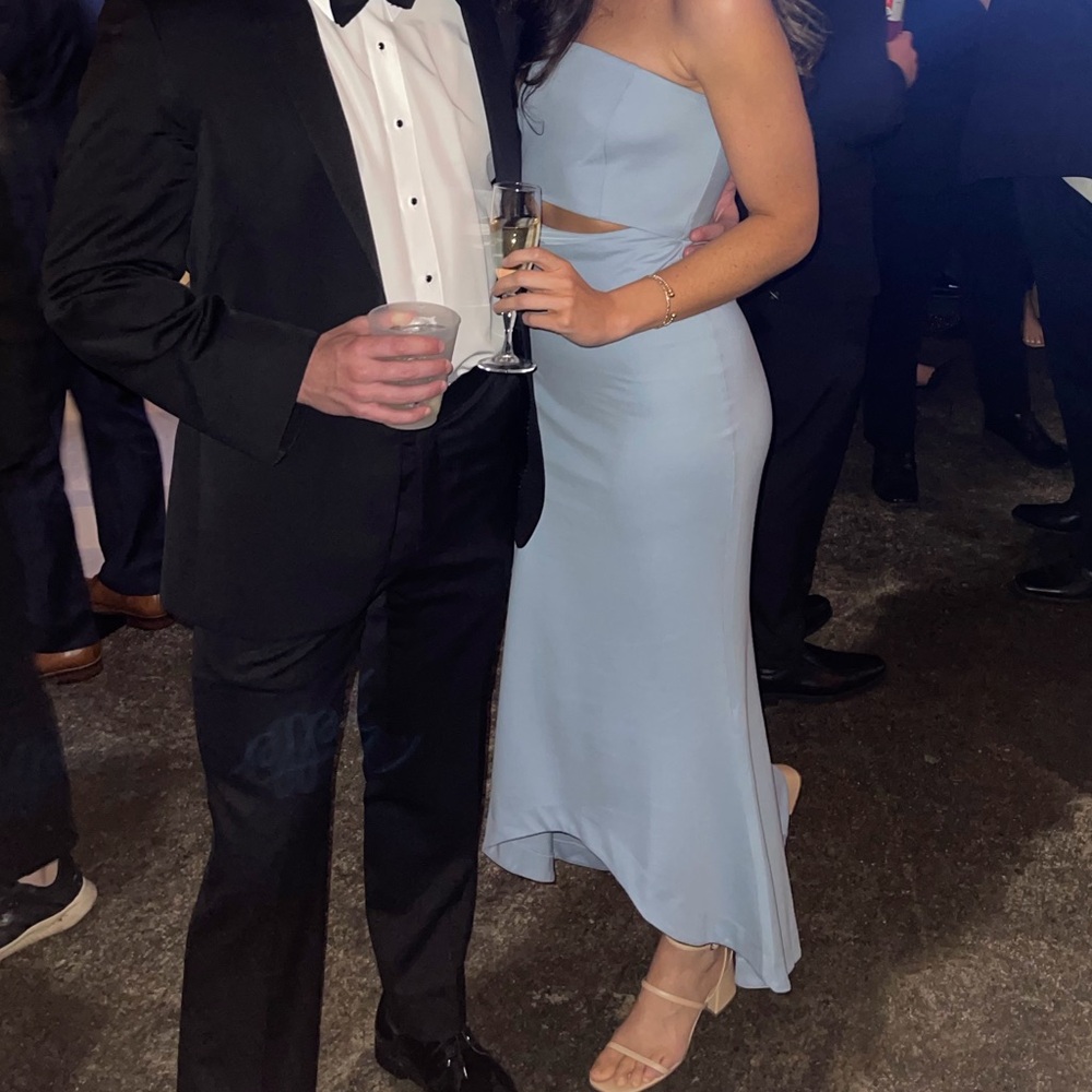 Revolve Blue Evening Gown